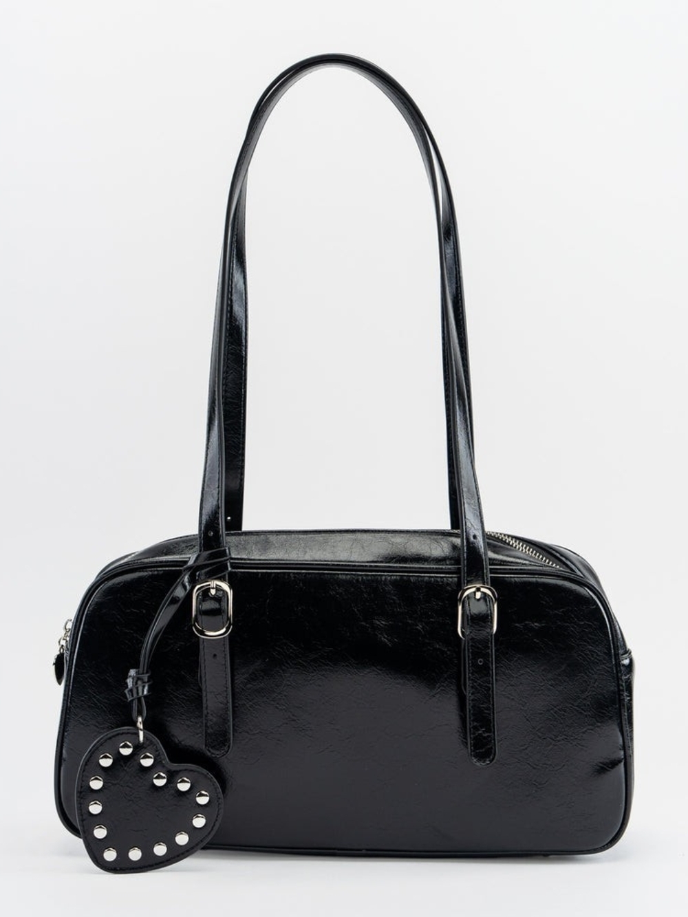 Wicked Misfit Onyx Bowler Shoulder Bag